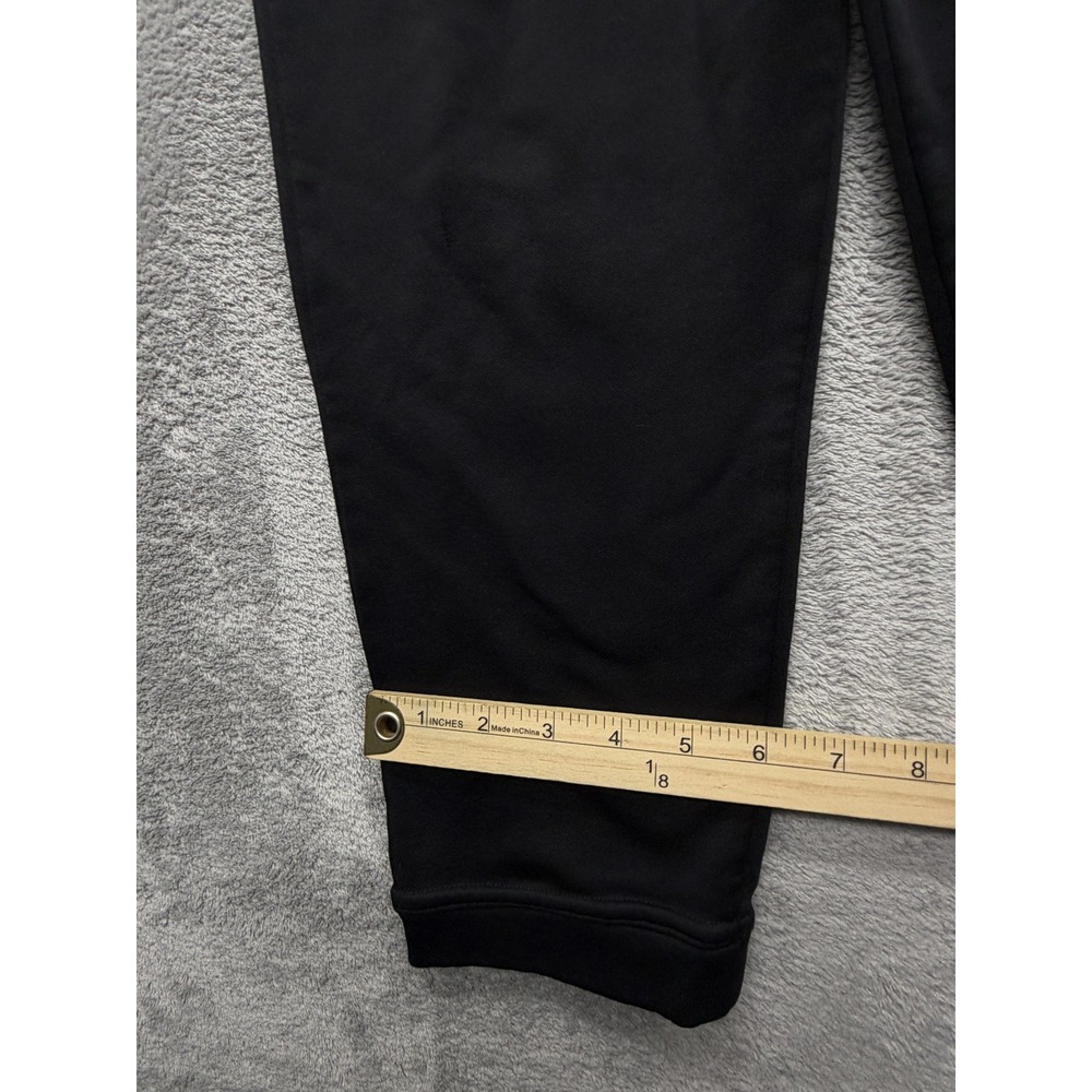 Nike Therma-FIT Pants Boys Large Black Big Swoosh Fleece Sweatpants CJ6882-010 - Picture 2 of 8